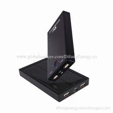 0.7W emergency solar panel dual USB portable solar charger for Samsung mobile phone